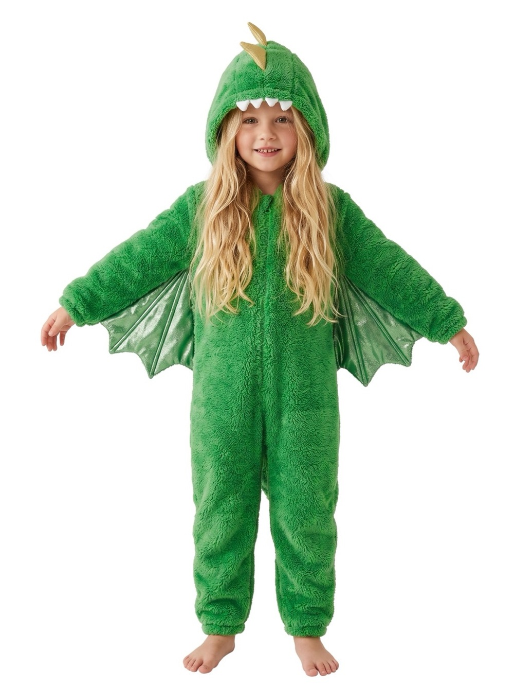Old Navy Green Dragon Costume 6T